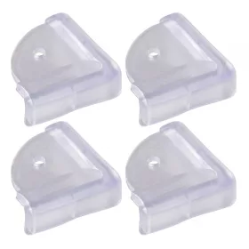 Sarokvédő 43x43x19mm öntapadós átlátszó 4 db.