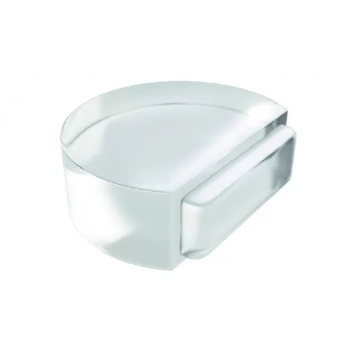 Ajtóütköző 45x15x39mm átlátszó öntapadós