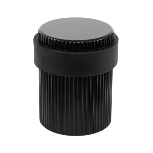 Design hornyolt dugó ? 34x40mm matt fekete