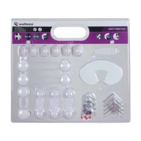 Gyermekbiztonsági zár készlet 28 darabos.