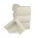 Sarokvédő 55x55x35mm öntapadós bézs 4 db.