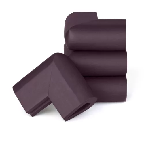 Sarokvédő 55x55x20mm öntapadós barna 4 db.
