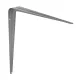 Lemezkonzol 350x300mm teherbírás 24 kg ezüst