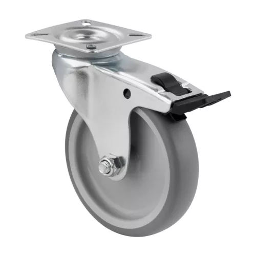 Műszerkerék forgó fékkel átmérő 100 mm