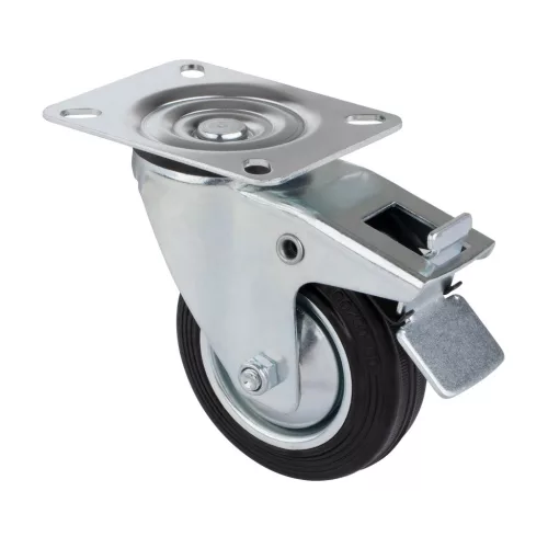 Szállítókerék forgó fékkel átmérője 100 mm