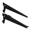 Oldalsó gerenda 280 mm, matt fekete, 1 pár