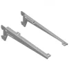 Oldalsó gerenda 180 mm, ezüst, 1 pár