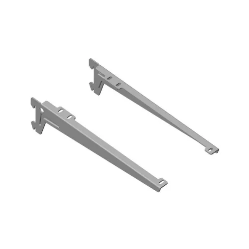 Oldalsó gerenda 280 mm, ezüst, 1 pár