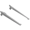 Oldalsó gerenda 280 mm, ezüst, 1 pár