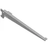 Oldalsó gerenda 480 mm, ezüst, 1 pár