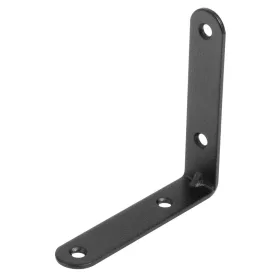 Csatlakozó szögidom 70x70x15mm fekete