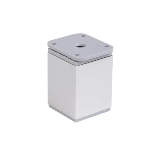 Bútorláb négyzet alakú 40x40x60mm műanyag