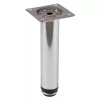 Kerek bútorláb átmérő 30 mm magasság 150 mm állítócsavarral együtt krómozott