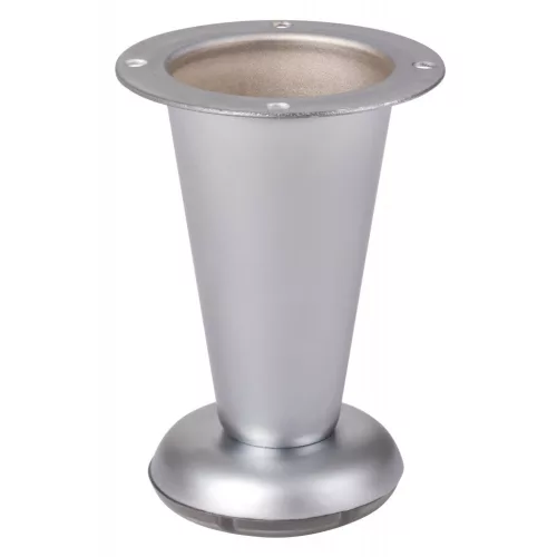 Bútorláb átmérője 60/70 mm magasság 100 mm matt króm