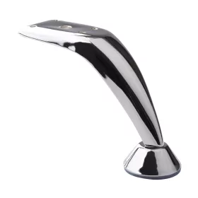 100 mm magas bútorláb ferde krómozott