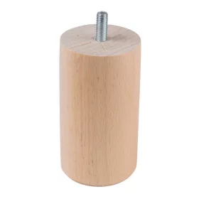   Bútorláb átmérő 55 mm magasság 100 mm fa lakkozott bükkfa