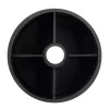 Csúszótalp 50 mm magasság 35 mm műanyag fekete