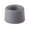 Ajtóütköző átmérő 40x25mm csavarozható szürke