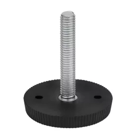   M8-as rögzítőcsavar alapátmérő 45 mm magasság 45 mm fekete