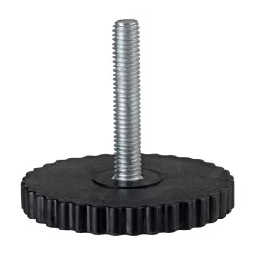   M8-as rögzítőcsavar alapátmérő 60 mm magasság 45 mm fekete