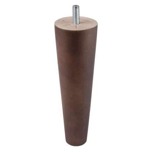Bútorláb átmérője 25/55mm magasság 150mm fa wenge díszítéssel