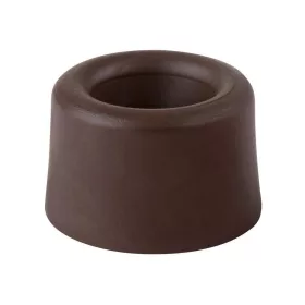 Ajtóütköző átmérő 40x25mm csavarozható barna