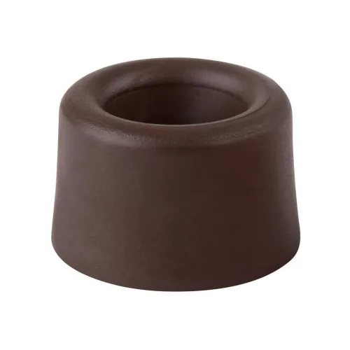 Ajtóütköző átmérő 40x25mm csavarozható barna