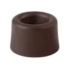 Ajtóütköző átmérő 40x25mm csavarozható barna