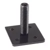 40x40 mm-es beállítólemez M10 fekete