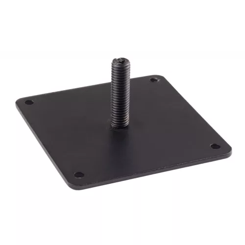 90x90 mm-es beállítólemez M10 fekete