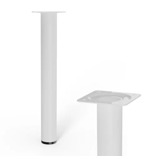 Kerek bútorláb átmérő 30mm magasság 250mm fehér