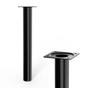 Kerek bútorláb átmérő 30mm magasság 250mm fekete