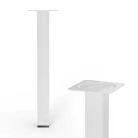 Bútorláb négyzet alakú 25x25x250mm fehér