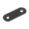 Összekötő lemez 40x15x2mm fekete