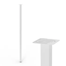 Bútorláb négyzet alakú 25x25x800mm fehér