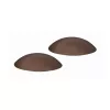 Ajtóütköző 40 mm átmérőjű öntapadós barna