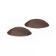 Ajtóütköző 60 mm átmérőjű öntapadós barna 2 db.