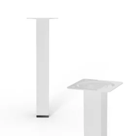 Bútorláb négyzet alakú 25x25x200 mm fehér