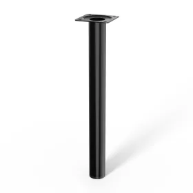 Kerek bútorláb átmérő 30mm magasság 300mm fekete