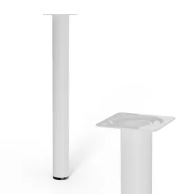 Kerek bútorláb átmérő 30mm magasság 300mm fehér