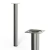 Kerek bútorláb 30 mm átmérőjű 300 mm magas rozsdamentes acél kivitelben
