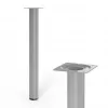 Kerek bútorláb 30 mm átmérőjű 300 mm magas rozsdamentes acél kivitelben