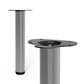 Kerek bútorláb átmérő 60mm magasság 400mm szürke