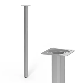 Kerek bútorláb átmérő 30mm magasság 500mm szürke