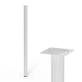 Kerek bútorláb átmérő 30mm magasság 600mm fehér