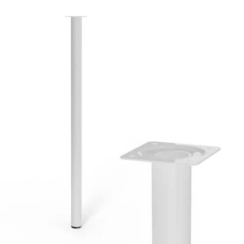 Kerek bútorláb átmérő 30mm magasság 600mm fehér