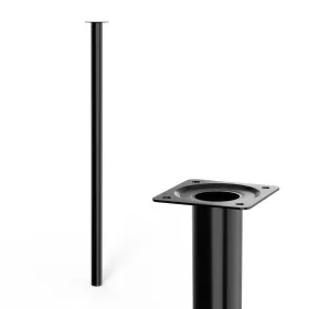 Kerek bútorláb átmérő 30mm magasság 700mm fekete