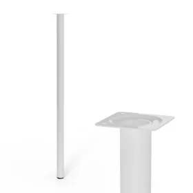 Kerek bútorláb átmérő 30mm magasság 700mm fehér