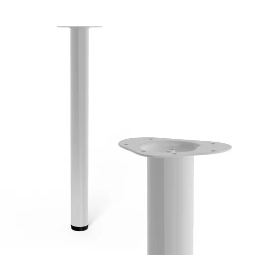 Kerek bútorláb átmérő 60mm magasság 700mm fehér