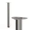 Kerek bútorláb 60 mm átmérőjű 700 mm magas rozsdamentes acél kivitelben